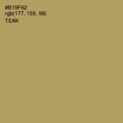 #B19F62 - Teak Color Image