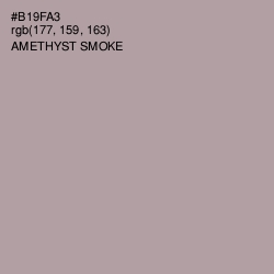 #B19FA3 - Amethyst Smoke Color Image