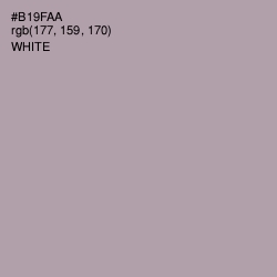 #B19FAA - Amethyst Smoke Color Image