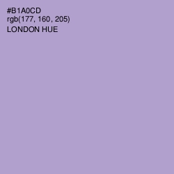 #B1A0CD - London Hue Color Image