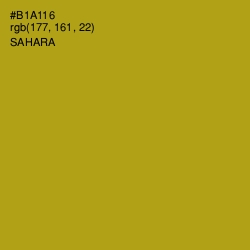 #B1A116 - Sahara Color Image