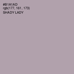 #B1A1AD - Shady Lady Color Image