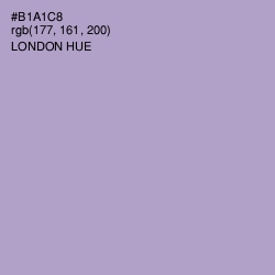 #B1A1C8 - London Hue Color Image