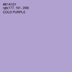 #B1A1D1 - Cold Purple Color Image