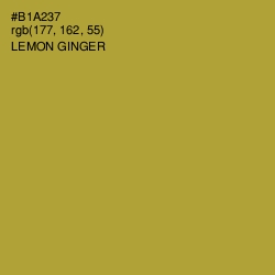 #B1A237 - Lemon Ginger Color Image