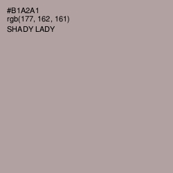 #B1A2A1 - Shady Lady Color Image