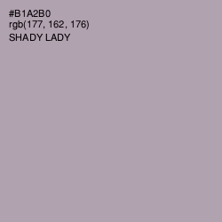 #B1A2B0 - Shady Lady Color Image