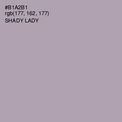 #B1A2B1 - Shady Lady Color Image