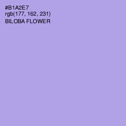 #B1A2E7 - Biloba Flower Color Image
