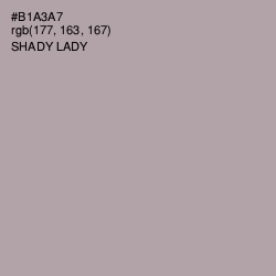 #B1A3A7 - Shady Lady Color Image