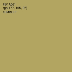 #B1A561 - Gimblet Color Image