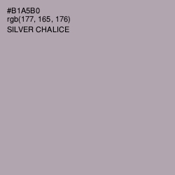 #B1A5B0 - Silver Chalice Color Image