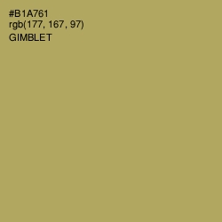 #B1A761 - Gimblet Color Image