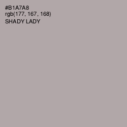 #B1A7A8 - Shady Lady Color Image