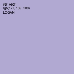 #B1A9D1 - Logan Color Image