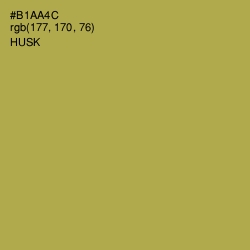 #B1AA4C - Husk Color Image