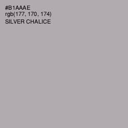 #B1AAAE - Silver Chalice Color Image