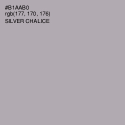 #B1AAB0 - Silver Chalice Color Image