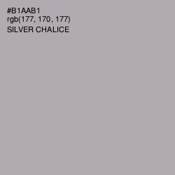 #B1AAB1 - Silver Chalice Color Image