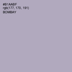 #B1AABF - Bombay Color Image