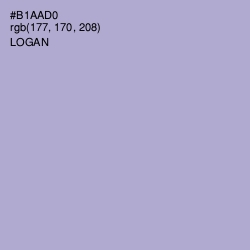 #B1AAD0 - Logan Color Image