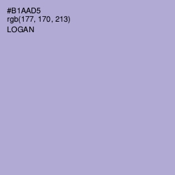 #B1AAD5 - Logan Color Image