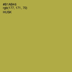 #B1AB46 - Husk Color Image