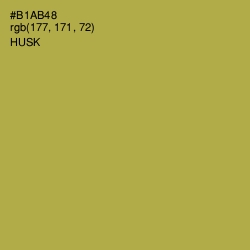 #B1AB48 - Husk Color Image