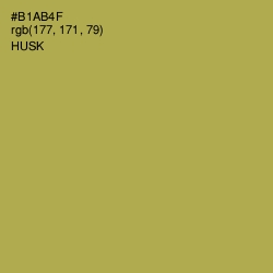 #B1AB4F - Husk Color Image