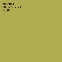 #B1AB51 - Husk Color Image