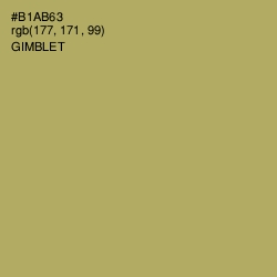 #B1AB63 - Gimblet Color Image