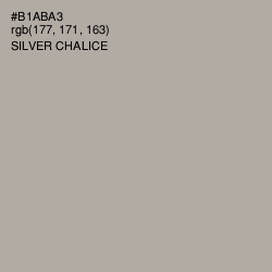 #B1ABA3 - Silver Chalice Color Image