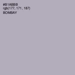 #B1ABBB - Bombay Color Image