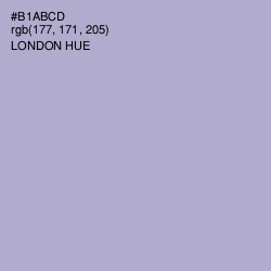 #B1ABCD - London Hue Color Image