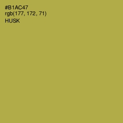 #B1AC47 - Husk Color Image