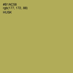 #B1AC58 - Husk Color Image