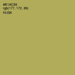 #B1AC59 - Husk Color Image