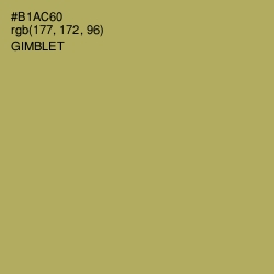 #B1AC60 - Gimblet Color Image