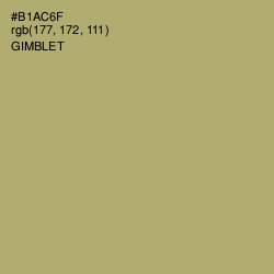 #B1AC6F - Gimblet Color Image