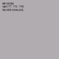 #B1ACB0 - Silver Chalice Color Image