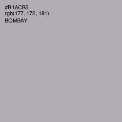 #B1ACB5 - Bombay Color Image