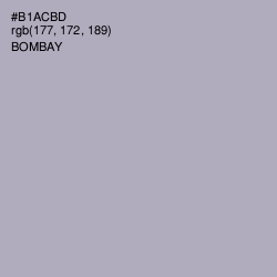 #B1ACBD - Bombay Color Image