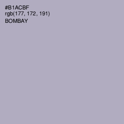 #B1ACBF - Bombay Color Image