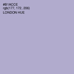 #B1ACCE - London Hue Color Image