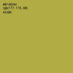 #B1AD44 - Husk Color Image