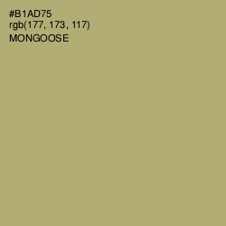 #B1AD75 - Mongoose Color Image