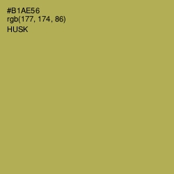 #B1AE56 - Husk Color Image