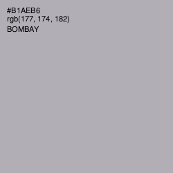 #B1AEB6 - Bombay Color Image