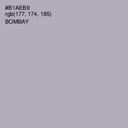 #B1AEB9 - Bombay Color Image