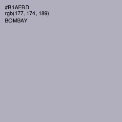 #B1AEBD - Bombay Color Image